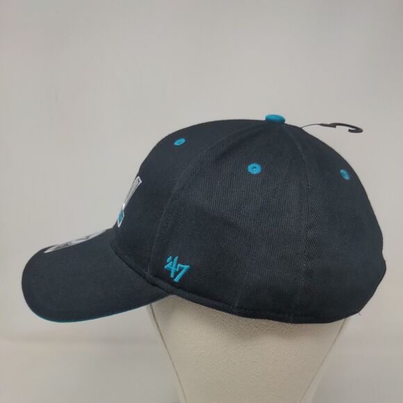 '47 Brand MVP Men's Strapback Hat Black OSFA Embroidered Super Bowl LIV - Picture 3 of 9